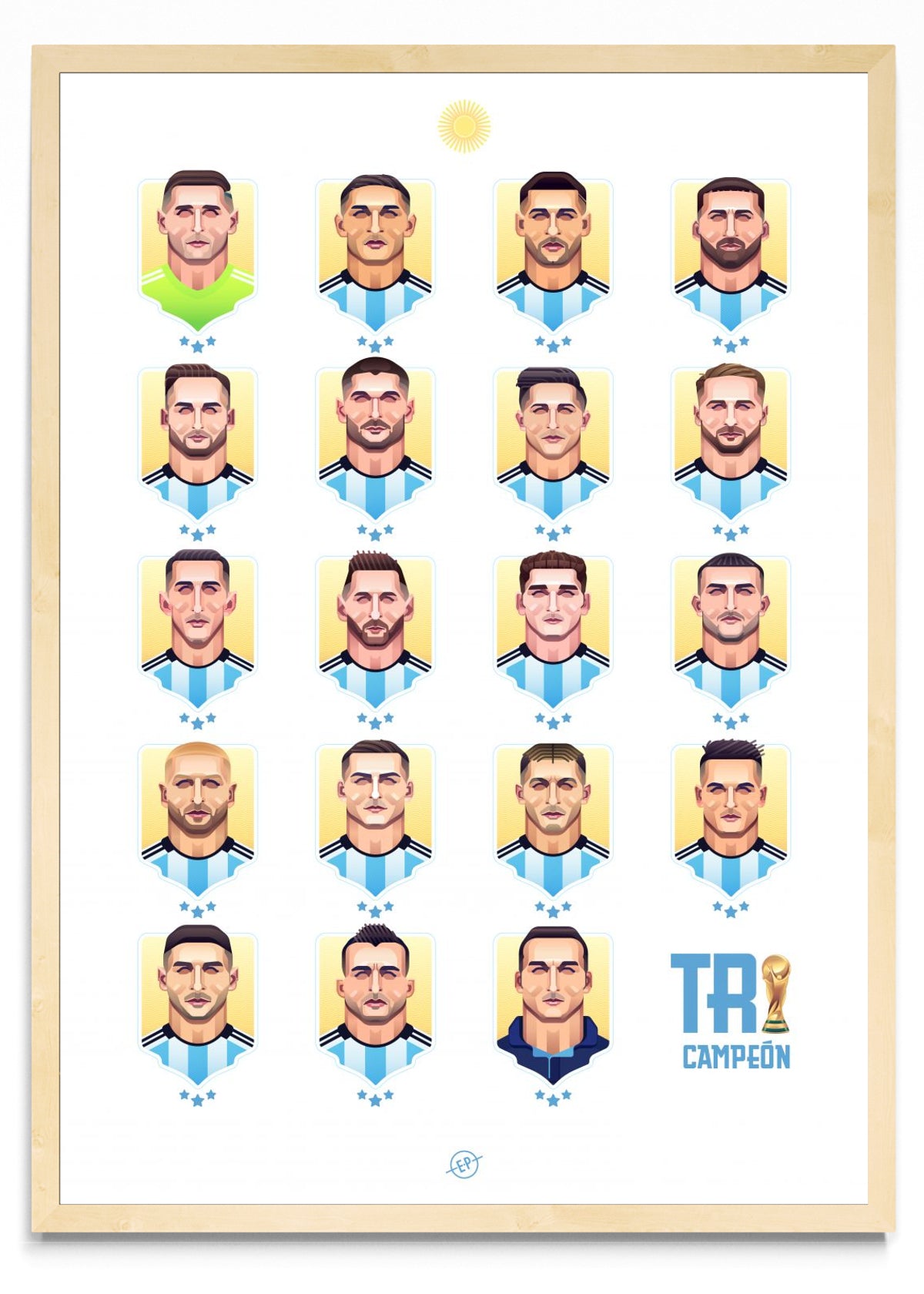 Tricampeón - Retrato MC