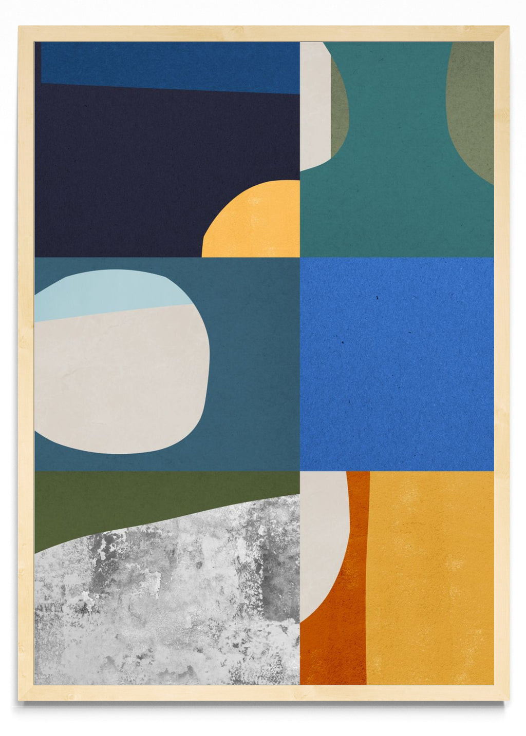 Collage abstracto 2 - Retrato MC