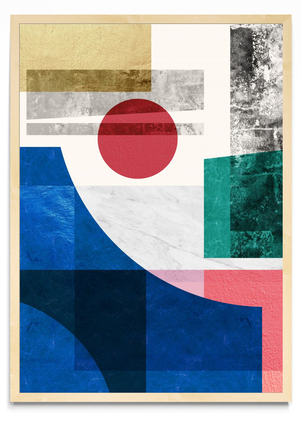 Collage abstracto 5 - Retrato MC