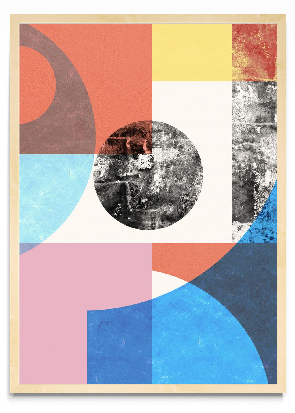 Collage abstracto 6 - Retrato MC