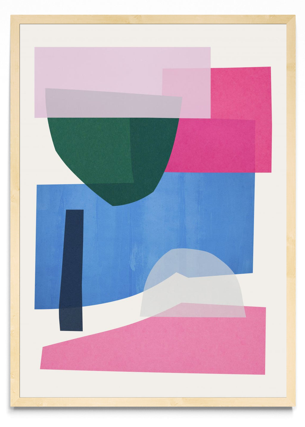 Collage abstracto 7 - Retrato MC