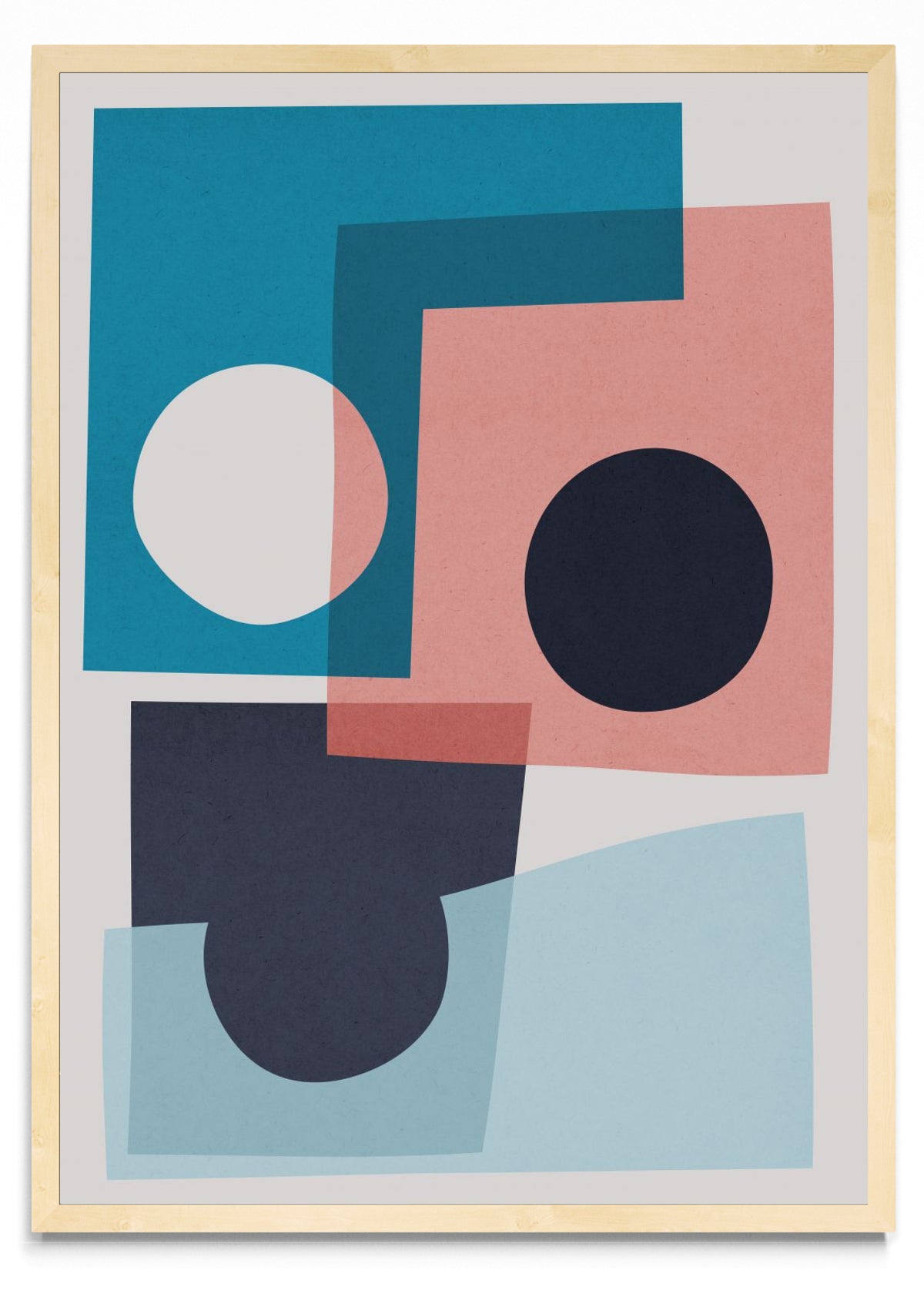 Collage abstracto 9 - Retrato MC