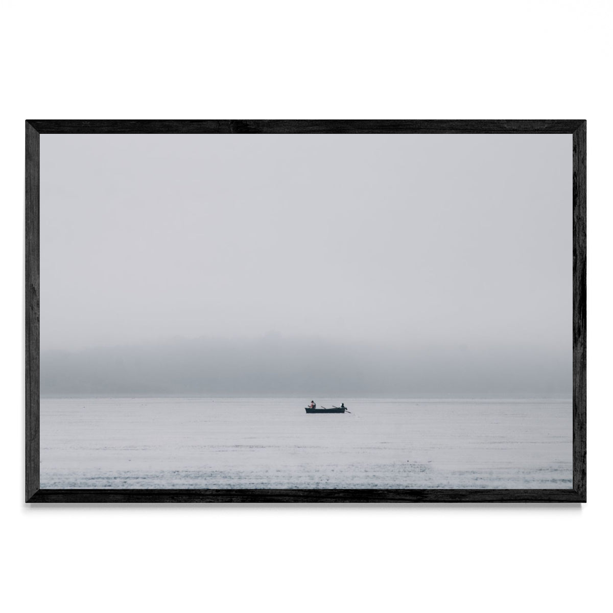 Pescador entre la niebla - FotoH N