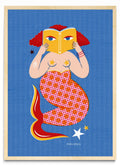 Sirena Lectora (color 1) - Retrato MC
