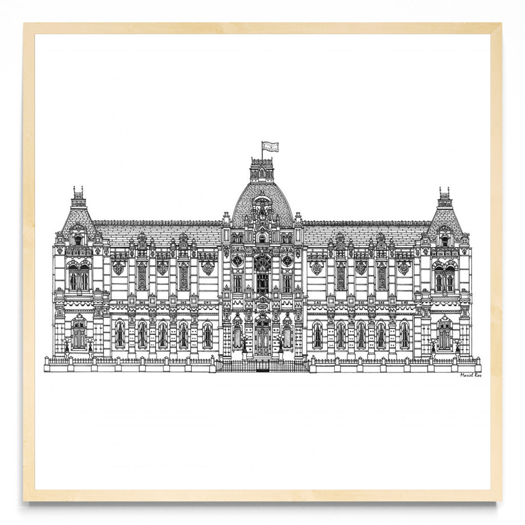 Palacio de Aguas Corrientes - Cuadrado MC
