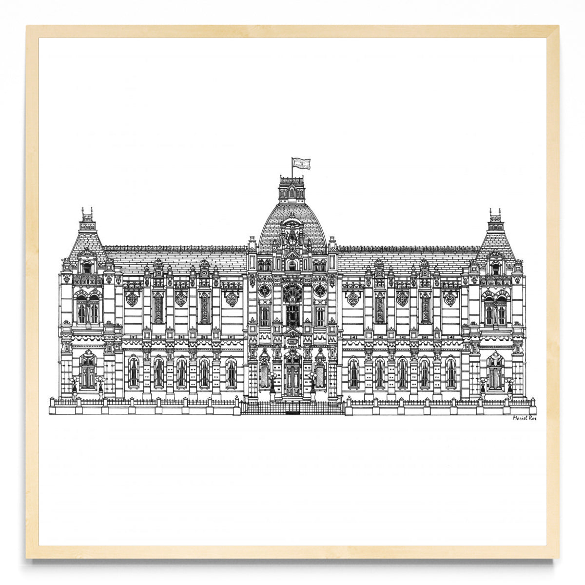 Palacio de Aguas Corrientes - Cuadrado MC