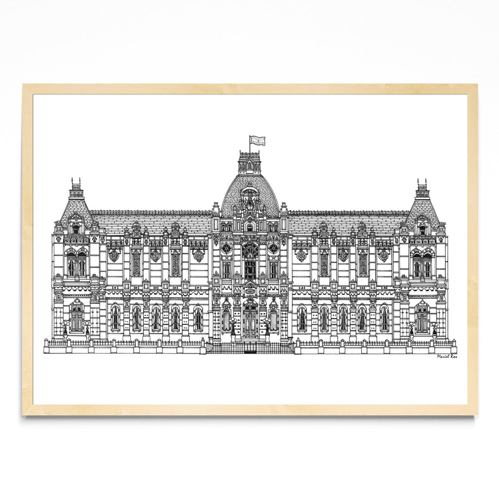 Palacio de Aguas Corrientes - Paisaje MC