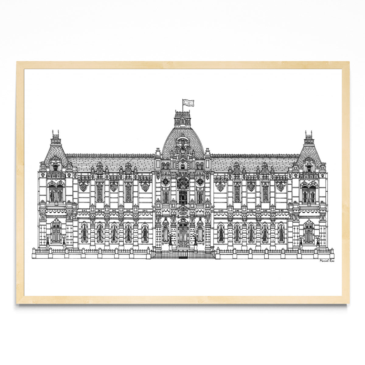 Palacio de Aguas Corrientes - Paisaje MC