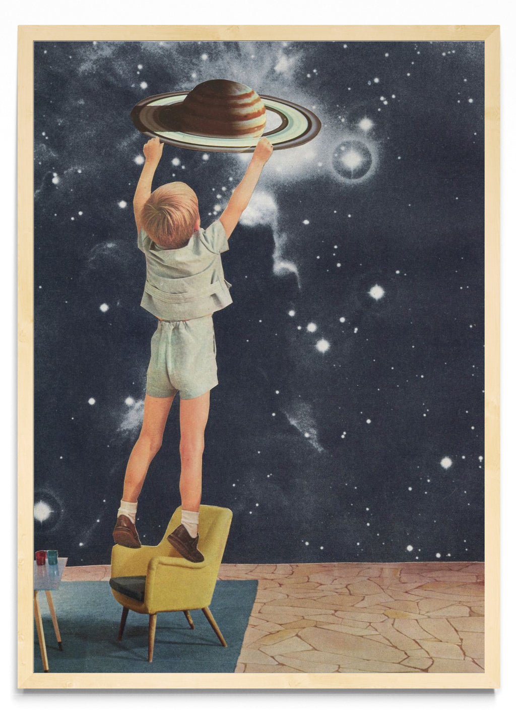 Santiago descubre Saturno - Retrato MC