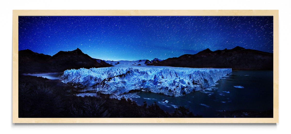 Glaciar Perito Moreno Iluminado por las estrellas - Pano H MC