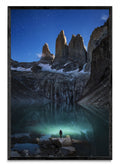 Torres del Paine Iluminadas por la luna llena - FotoV N