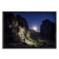 Puesta de Luna en el Cañadón - FotoH N