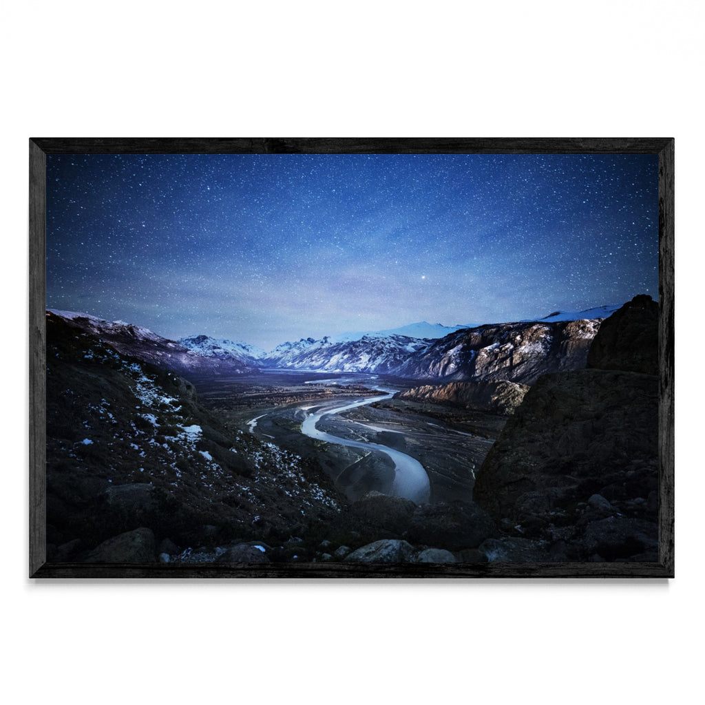 El Rio de las Vueltas Iluminado por las Estrellas - FotoH N