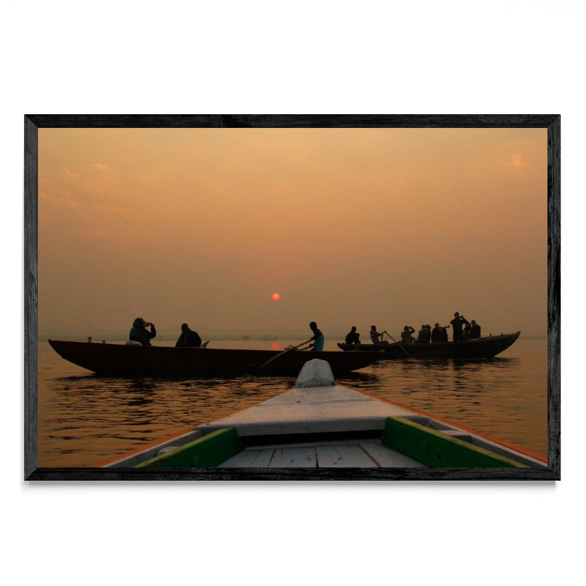 Remando en el Ganges - FotoH N