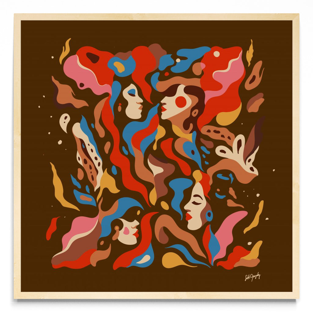 Caras de Fuego_II - Cuadrado MC