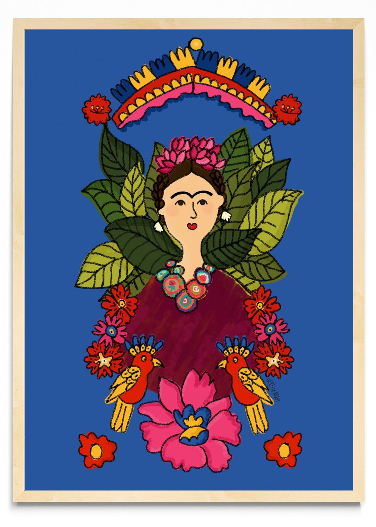Frida Kahlo - Retrato MC