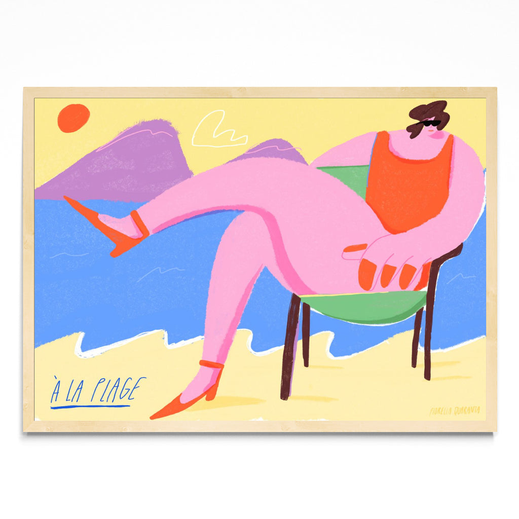 À la plage - Paisaje MC