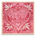 Viva la vida pink - Cuadrado MC