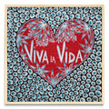 Viva la vida red - Cuadrado MC