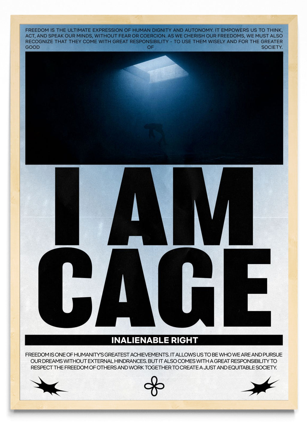 I am cage - Retrato MC