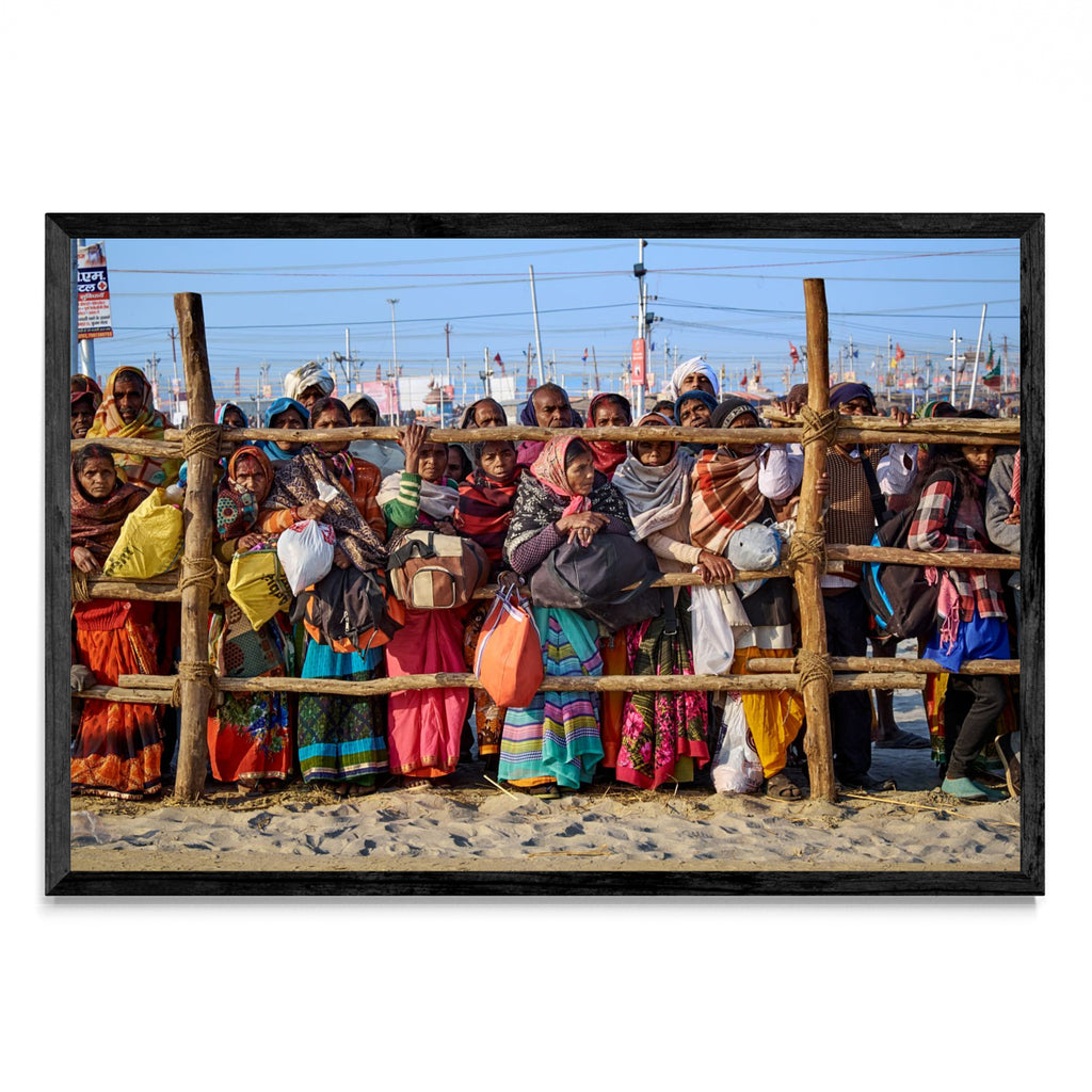Allahabad durante el Kumba Mela.India - FotoH N