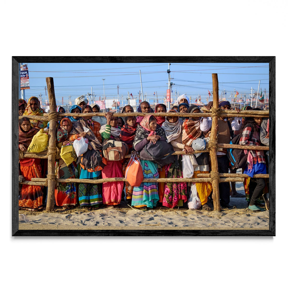 Allahabad durante el Kumba Mela.India - FotoH N