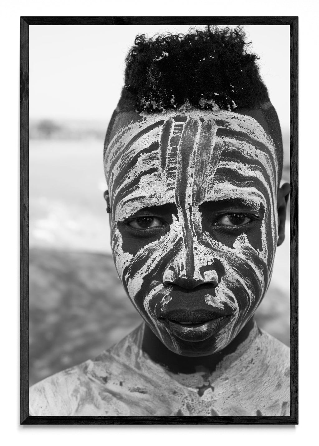 Niño de tribu del sur en Ethiopia. - FotoV N
