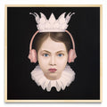 Pink Corona Girl - Cuadrado MC