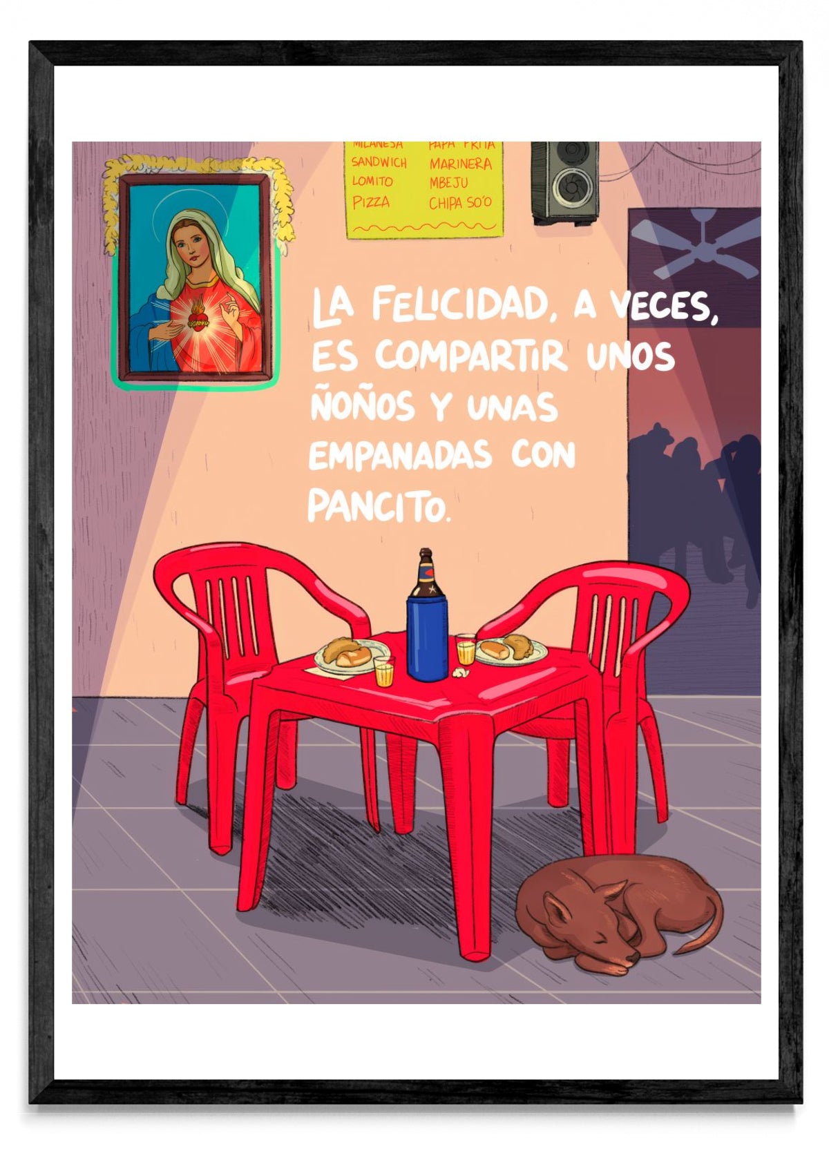 Copetín paraguayo - Retrato N