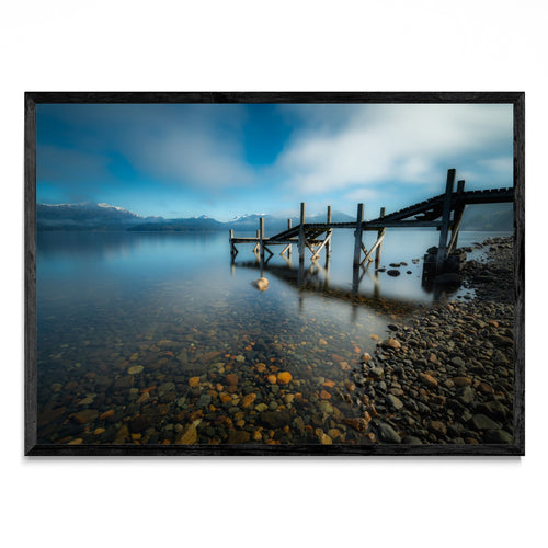 A la orilla del Lago. - Paisaje N