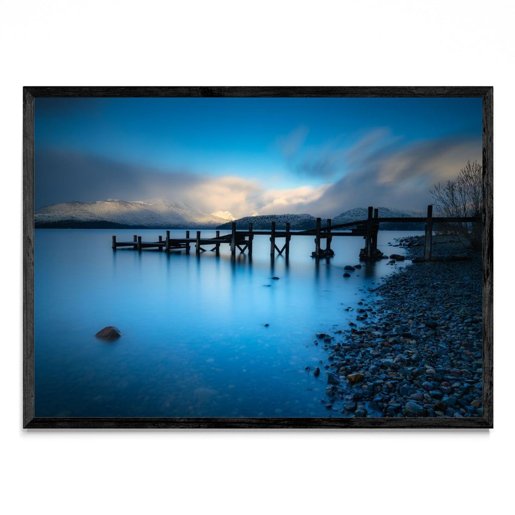 Amanecer azulado. - Paisaje N