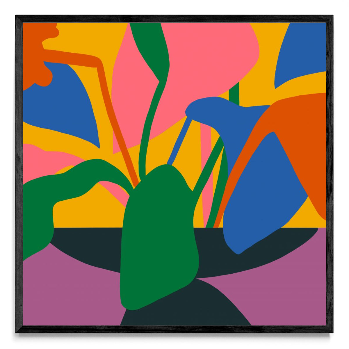 Plantas en verano - Cuadrado N