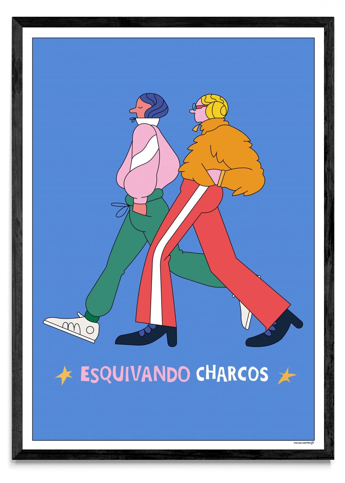 Esquivando Charcos - Retrato N