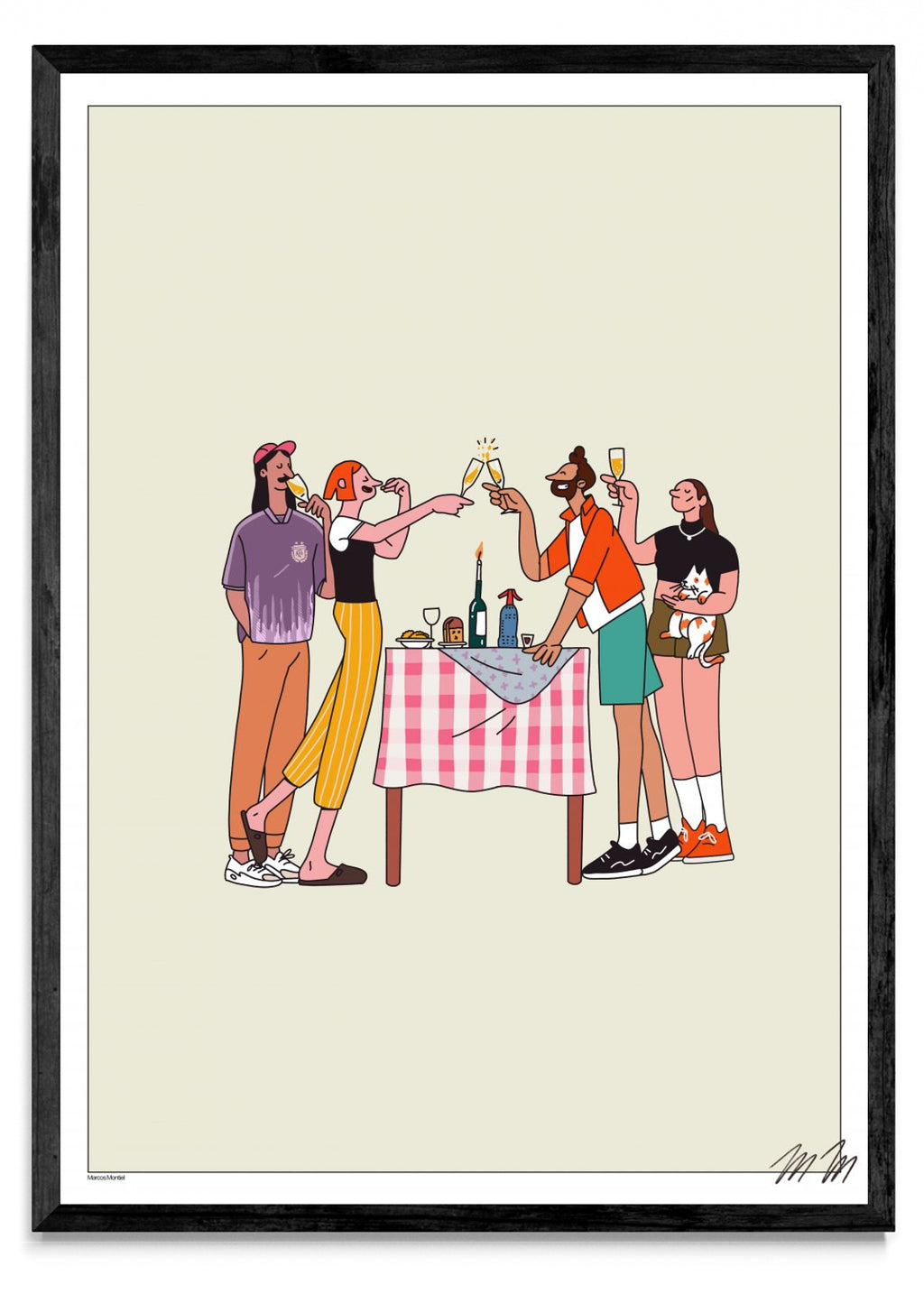El Brindis - Retrato N