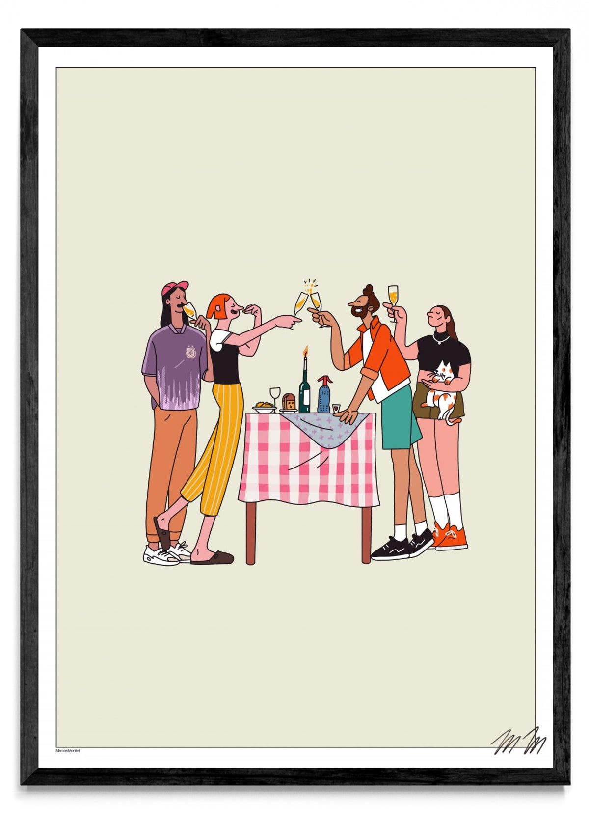 El Brindis - Retrato N