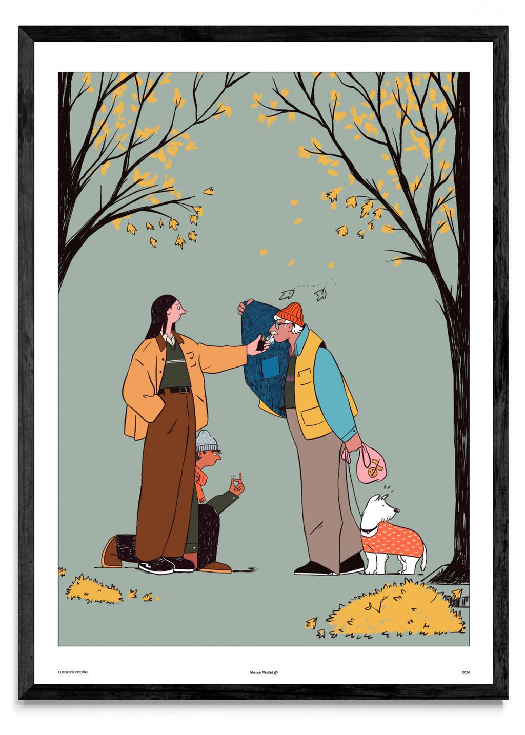Fuego de Otoño - Retrato N