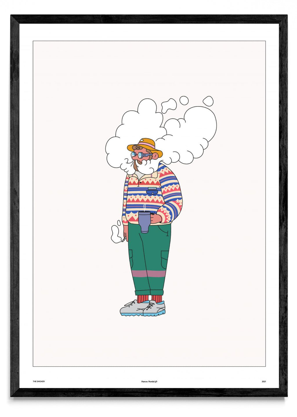 The Smoker - Retrato N