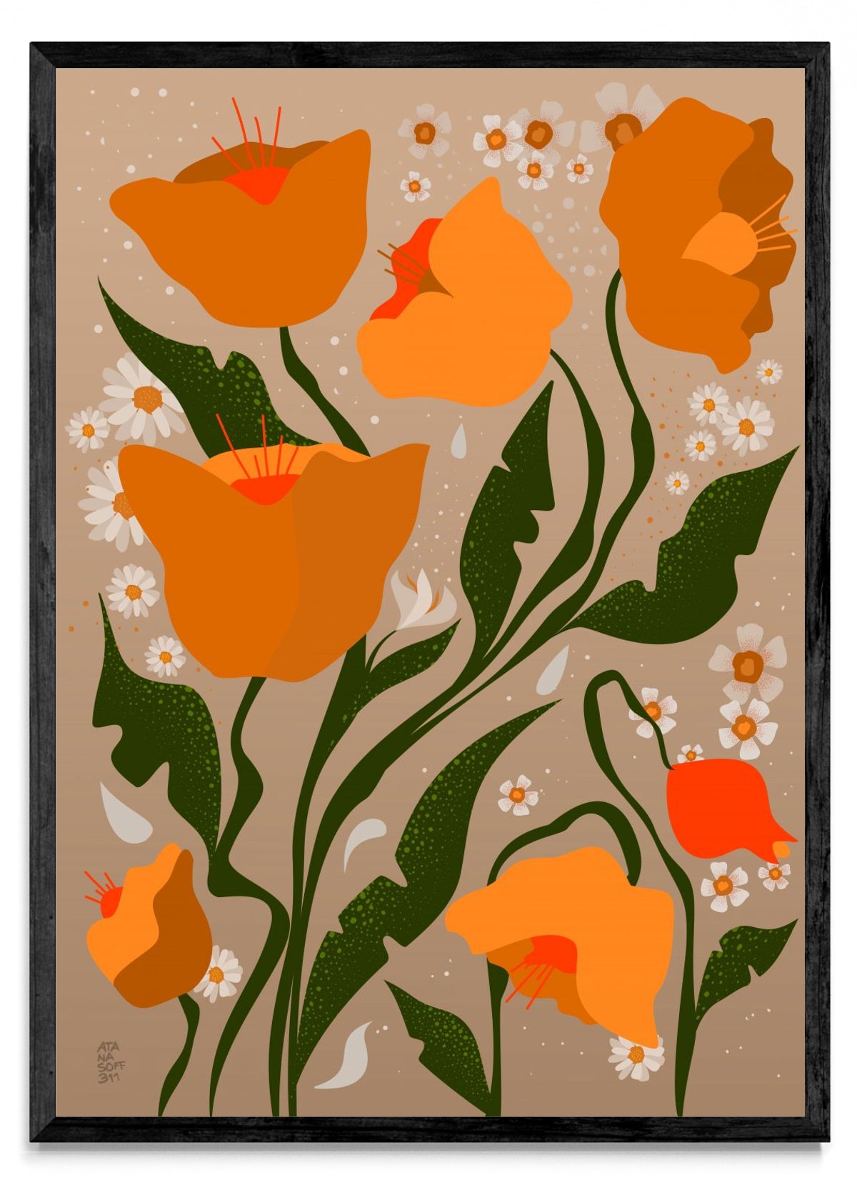 Flores #11 - Retrato N
