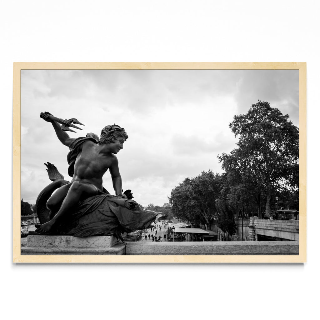 Estatua de un puente de París - FotoH MC
