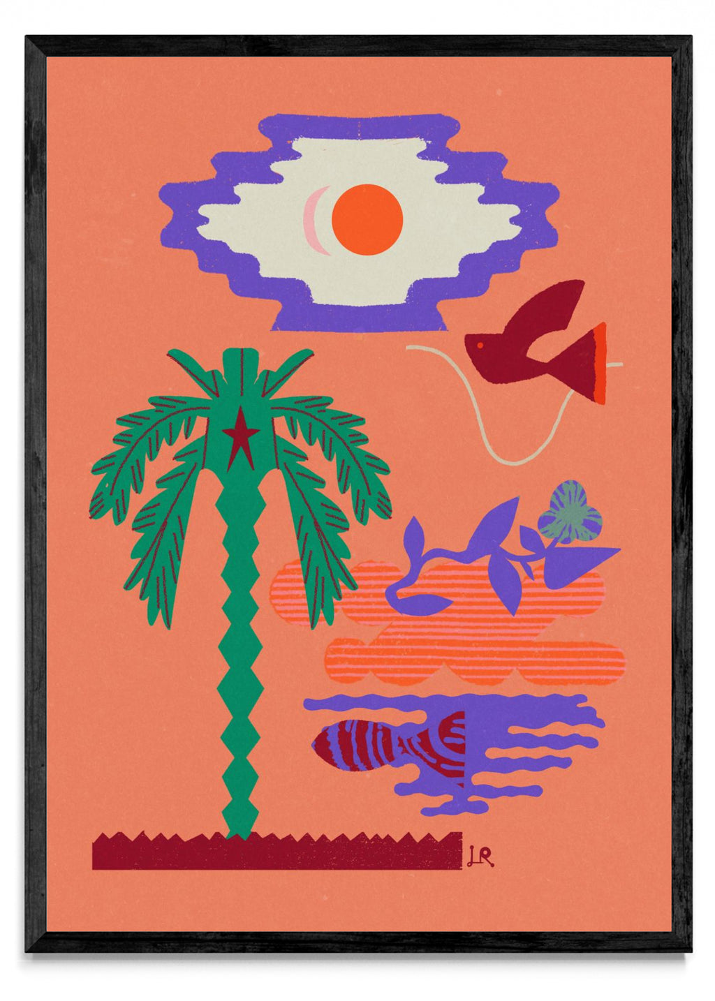 Palmera verano - Retrato N