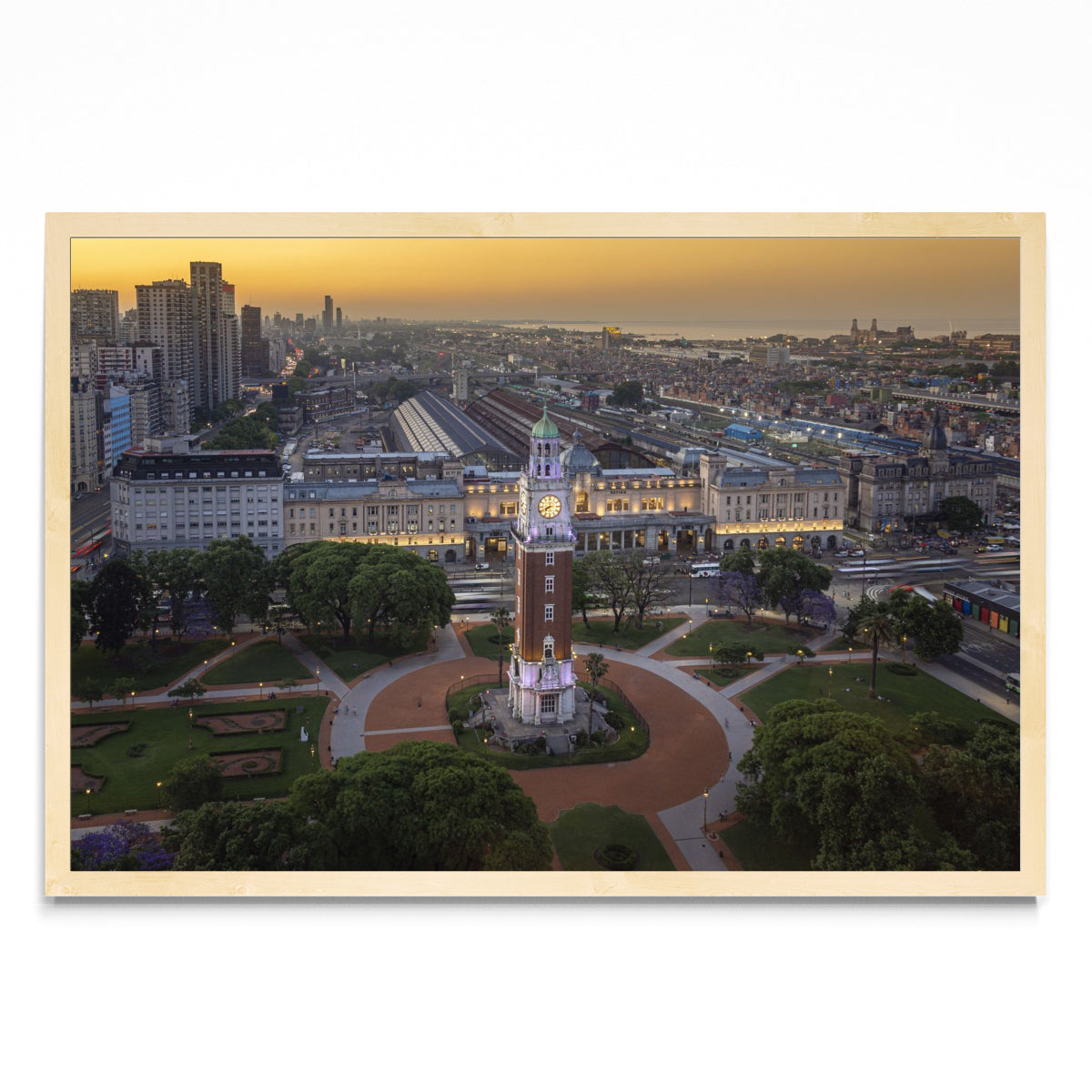 Atardecer en Retiro - FotoH MC