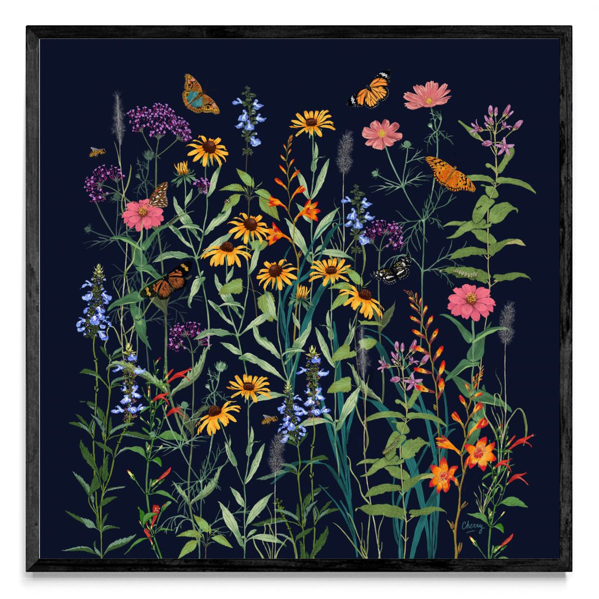 Jardin de primavera - Cuadrado N