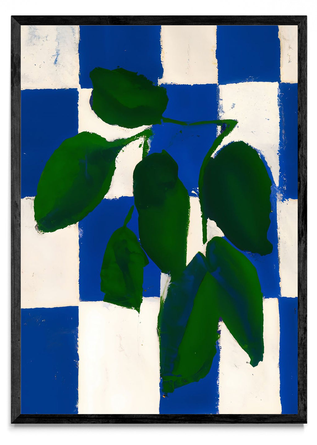 Checkered greenery - Retrato N
