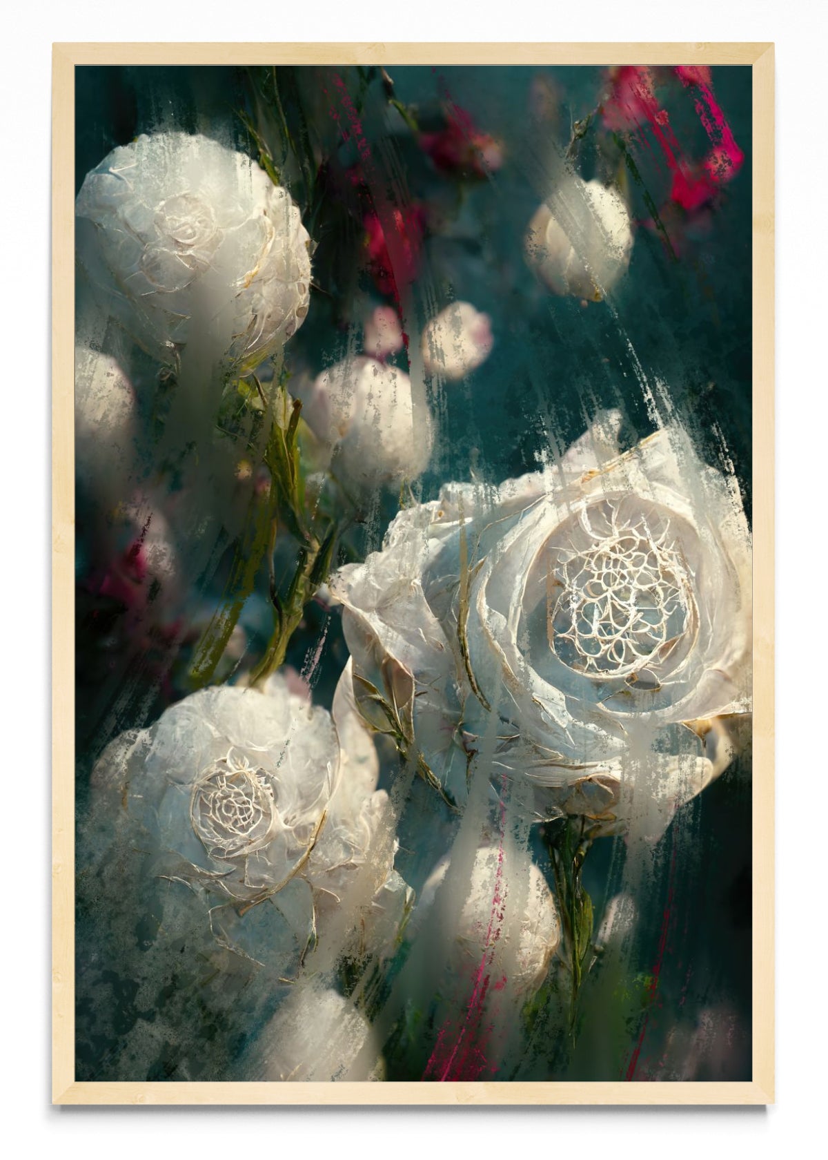 Virtual Garden - White Roses - FotoV MC