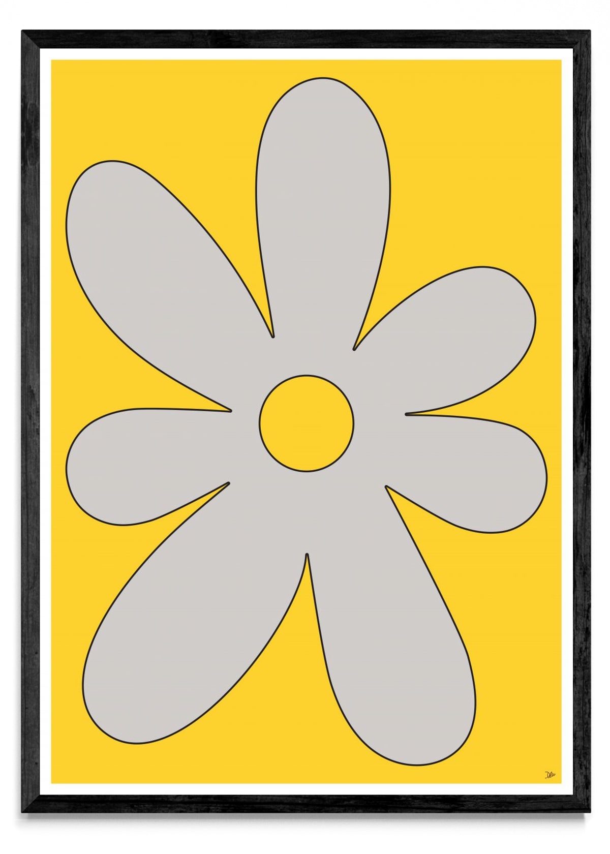 FLOR AMARILLA - Retrato N