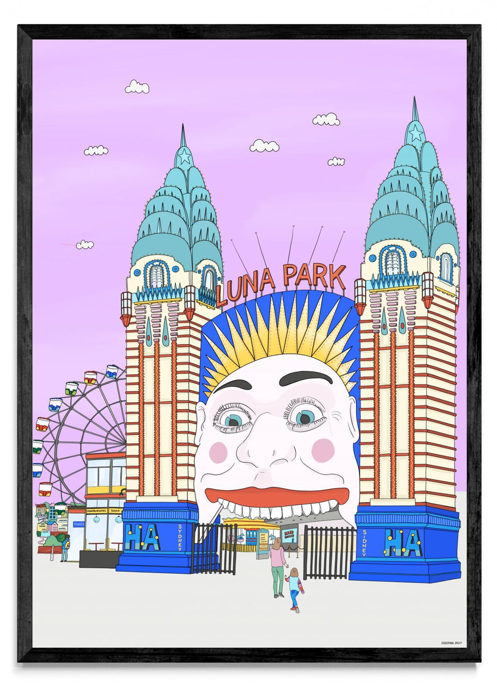 Luna Park Sydney - Retrato N