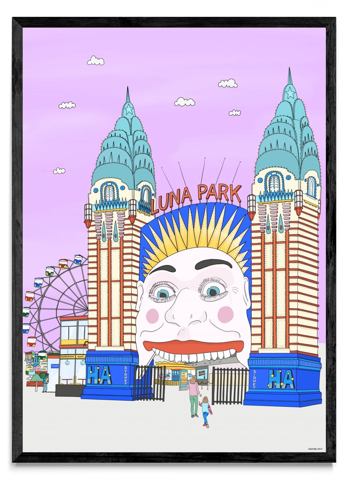 Luna Park Sydney - Retrato N