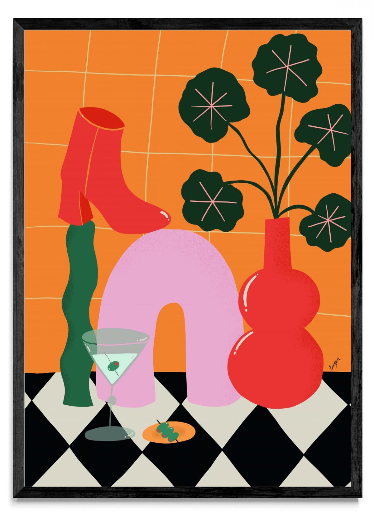 Martini y Bota - Retrato N