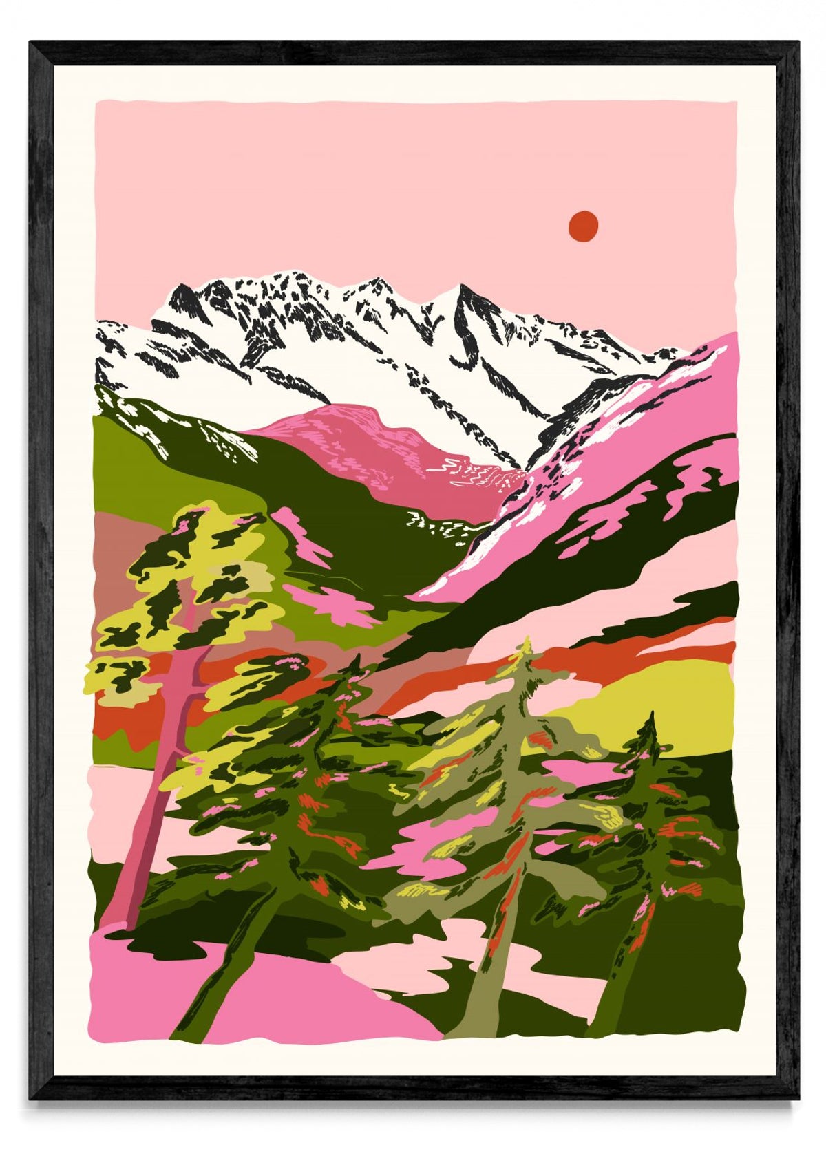 Montaña 1 - Retrato N