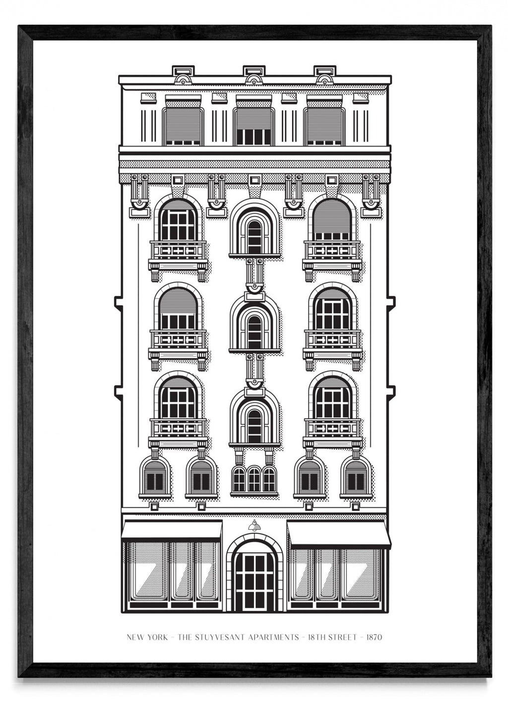 Edificio NEW YORK - Retrato N